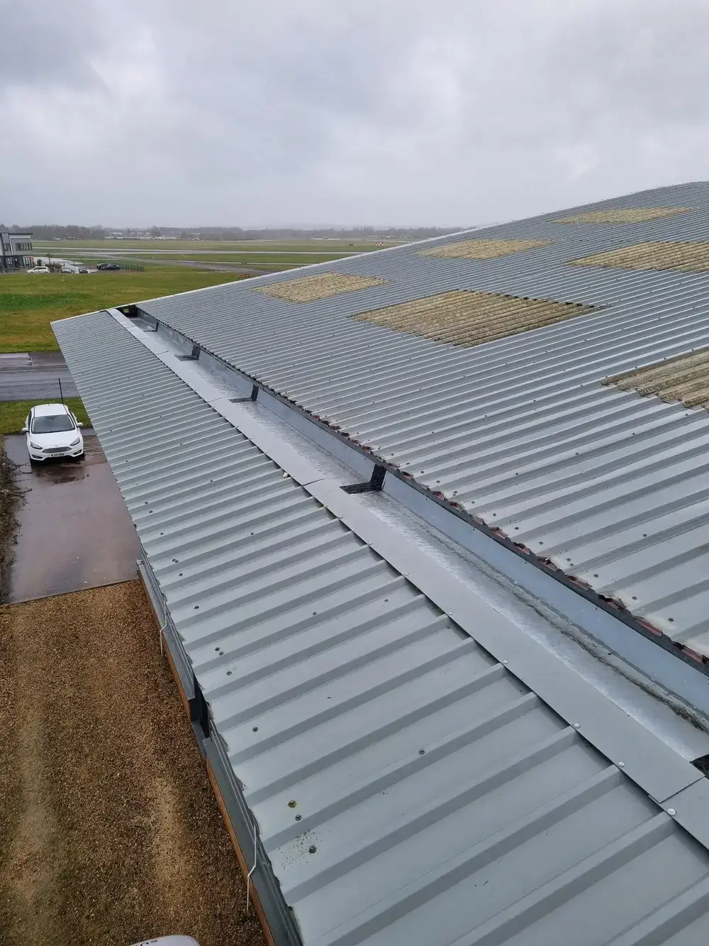 Guttering and cladding repair